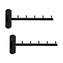 Black Coat Hooks, Bedroom Laundry Room, Clothes Hanger Rack, Bedroom Laundry, Folding Walls, Hanger Rack, Coat Hooks, Bathroom Bedroom, Clothes Hanger