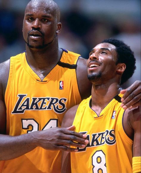 Shaq & Kobe Kobe Bryant Afro, Shaq And Kobe, Lakers Championships, Best Nba Players, Kobe Bryant Family, Kobe Bryant Pictures, Kobe Bryant Black Mamba, Kobe Bryant Wallpaper, Nba Pictures