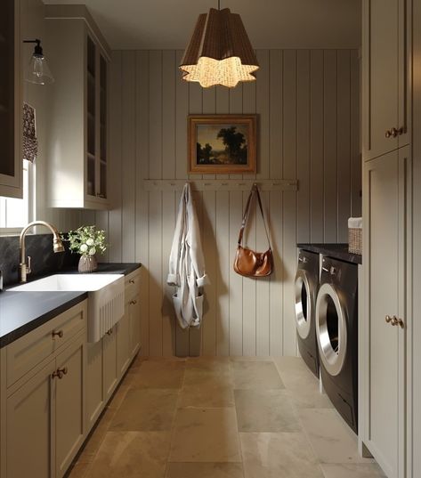 Home • Instagram Laundry/mudroom Ideas, Cottage Laundry Room, Mudroom Laundry Room Ideas, Laundry Room/mud Room, Pantry Laundry Room, Pantry Laundry, Dream Laundry Room, Laundry Room Closet, Mudroom Laundry Room