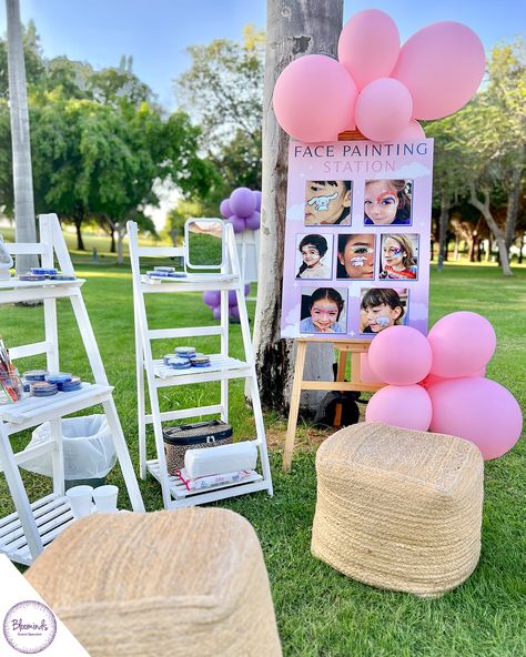 Painting smiles with a touch of Cinnamoroll sweetness! 😊🍬 Face Painting Party Station, Face Paint Station, Face Painting Station, Birthday Party Face Painting, Cinnamoroll Birthday Party, Cinnamoroll Birthday, Paint Station, Party Stations, Painting Station