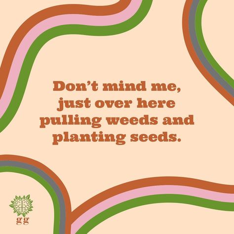 @growgoodpsych on Instagram: “I’m in the thick of it. ⠀⠀⠀⠀⠀⠀⠀⠀⠀ Growth. ⠀⠀⠀⠀⠀⠀⠀⠀⠀ Hands callous, dirt under my nails, sweat, tears, pulling weeds, planting seeds,…” The Thick Of It, Pulling Weeds, Growth Quotes, My Nails, Healing Quotes, Planting Seeds, Planting, Pie Chart, Seeds