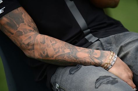 Natur Tattoo Arm, Cloud Tattoo Sleeve, Underarm Tattoo, Half Sleeve Tattoos Forearm, Fake Tattoo Sleeves, Lion Tattoo Sleeves, Torso Tattoos, Temporary Tattoo Sleeves, Men Tattoos Arm Sleeve