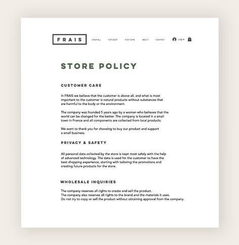 Privacy Policy For Website, Candle Website, Basic Website, Policy Template, Launch Checklist, Small Business Trends, Website Launch, Agenda Template, Successful Business Tips