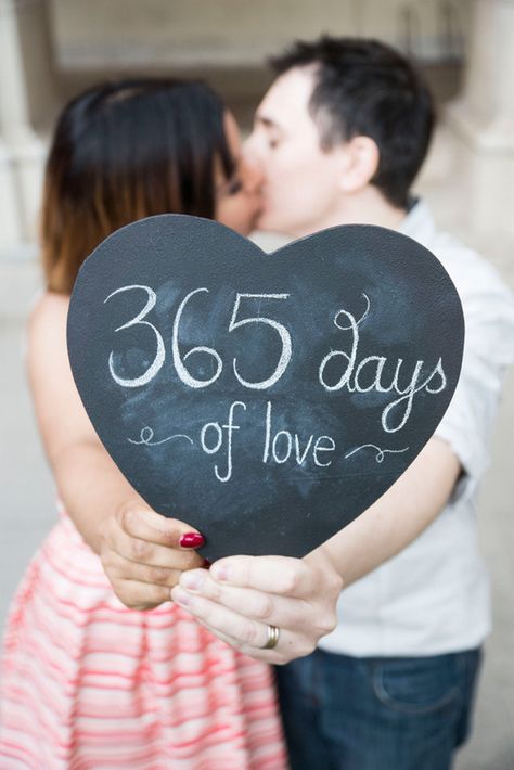 365 Days of Love Sign! Wedding Anniversary Photo Ideas by Peterson Photography Wedding Anniversary Photo Ideas, First Anniversary Pictures, Anniversary Photo Ideas, Best Couple Photos, Wedding Anniversary Pictures, 1st Wedding Anniversary Gift, Anniversary Photography, Wedding Anniversary Photos, Wedding Anniversary Wishes