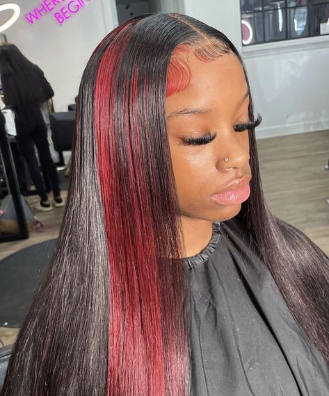 Braiding Styles, Birthday Hairstyles, Quick Weave Hairstyles, Dyed Hair Inspiration, Sew Ins, Dope Hairstyles, Front Lace Wigs Human Hair, Hairstyles For Short Hair, Sew In