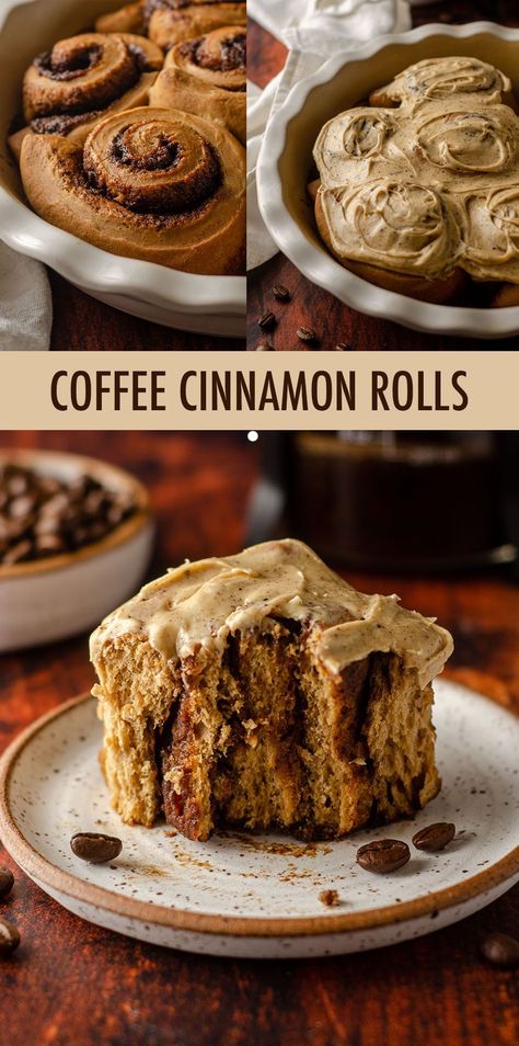 Coffee Rolls, Muffin Recipes Cinnamon, Morning Cup Of Coffee, Rolls Homemade, Dessert Inspiration, Sweet Roll Recipe, Homemade Coffee, Yummy Dessert, Sweet Rolls