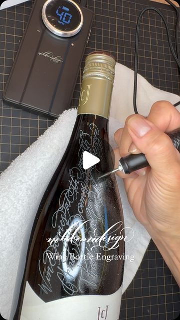 55 likes, 5 comments - nohdomidesign on September 8, 2024: "Engraving on wine bottles is one of my favourite to work on 🍾 #calligraphy #moderncalligraphy #calligraphyengraving #calligraphyartist #calligraphyquote #winebottleengraving #glassengraving #engraving #bottleengraving". Flourishing Calligraphy, Calligraphy Artist, Glass Engraving, Calligraphy Quotes, September 8, Modern Calligraphy, Wine Bottles, My Favourite, Work On