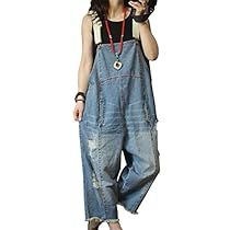 Dungaree For Women, Overalls Jeans, Baggy Jumpsuit, Loose Fit Denim, Overalls Casual, Denim Dungarees, Cropped Jumpsuit, Blue Jumpsuits, Casual Jumpsuit