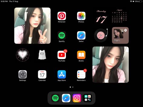 #ipad #minji #kpop #iphone Kpop Ipad Layout, Minji Kpop, Ipad Layout, Ipad Ideas, Calendar App, App Layout, Ipad App, Ipad Apps, App Store