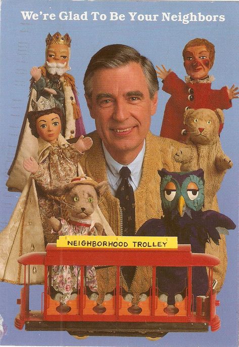 Mr Rogers Puppets, Tom Hanks Movies, Beautiful Day In The Neighborhood, Mister Rogers Neighborhood, 1980s Childhood, Kids Feelings, 70s Nostalgia, Fred Rogers, Mr Rogers