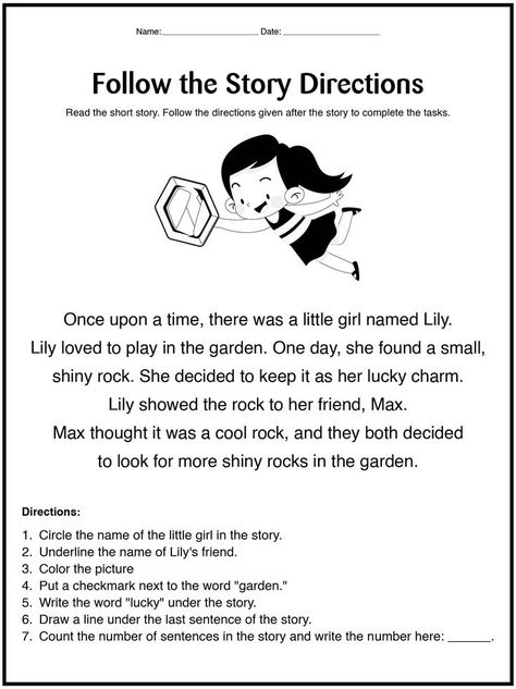 Improve middle school students' ability to follow directions with engaging worksheets tailored to their level. Help your students develop essential skills for academic success and daily life by incorporating these activities into your lesson plans today. #SchoolActivities #EducationalResources #MiddleSchoolLearning #followingdirectionsworksheets Follow Directions Worksheet, Middle School Teacher, Sight Word Sentences, First Grade Worksheets, School Rules, Give Directions, Middle School English, Middle Schoolers, English Lessons For Kids