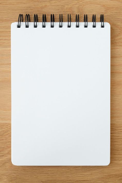 Blank white ruled notebook on a wooden table | free image by rawpixel.com / KUTTHALEEYO Notebook Images, Aesthetic Post Ideas, Notebook Mockup, Note Printable, Writing Paper Printable Stationery, Explore Aesthetic, Note Writing Paper, Aesthetic Post, Writing Paper Printable