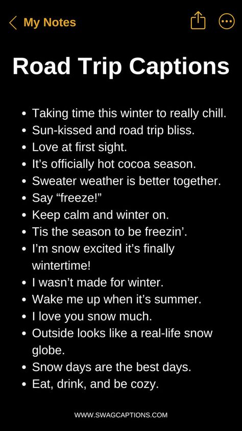 Embark on a journey through the open road with these wanderlust-worthy road trip captions for Instagram. Fuel your adventurous spirit and share the thrill of exploration with every mile traveled. From breathtaking landscapes to unforgettable memories, let your wanderlust guide the way as you capture the essence of your road trip adventures. Road Trip Captions For Instagram, Road Trip Captions, Trip Captions For Instagram, Trip Captions, Adventure Captions, Road Quotes, Of Captions, One Word Instagram Captions, Instagram Captions For Selfies