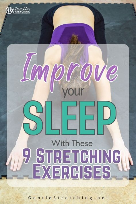 Say goodbye to restless nights! Improve your sleep quality with these 9 stretching exercises designed to relax your body and calm your mind. 🌟🧘‍♂️ #SleepBetter #StretchingRoutine Stretching For Sleep Bedtime, Stretches For Sleep Bedtime, Yoga For Better Sleep Bedtime, Yoga Stretches Before Bed, Relaxing Stretches Before Bed, Morning And Night Stretches, Night Stretches Before Bed, Bedtime Stretches In Bed, Bed Time Stretches Sleep