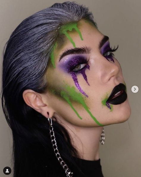 Ideas For Halloween Makeup, Makeup Looks Black Women, Photographic Makeup, Extra Makeup, Makeup Ideas For Halloween, Beetlejuice Makeup, Beetlejuice Costume, Halloweenský Makeup, Holloween Makeup