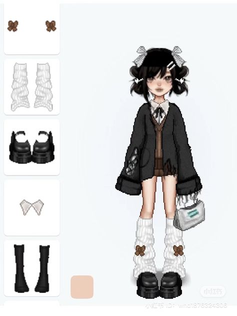 Acubi Everskies, Everskies Outfit Ideas, Japan Outfits, Everskies Fits, Kitty Clothes, Everskies Outfits, Hello Kitty Clothes, Bratz Inspired Outfits, Drawing Anime Clothes