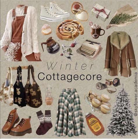 Winter Cottagecore Aesthetic, Winter Cottagecore Outfit, Cottagecore Winter Outfits, Aesthetic Mystery, Cottagecore Winter, Winter Cottagecore, Life Plans, Cottagecore Outfit, Clothing Bundle