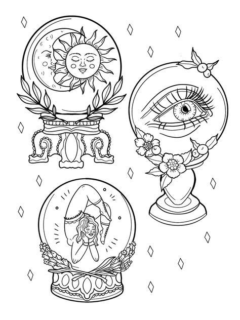 Witch Tattoo, Flash Tattoo Designs, Flash Sheet, Tattoo Flash Sheet, Tattoos Geometric, Spooky Tattoos, Tattoo Stencil Outline, Tattoo Portfolio, Tattoo Art Drawings