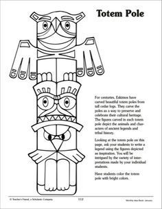 Image result for Totem Pole Symbols and Meanings | art lessons | Pinterest | Totems, Symbols and Social studies Totem Pole Craft, Native American Art Projects, Totem Pole Art, Inspirational Crafts, Developmental Activities, Multicultural Art, Native American Totem, Fest Temaer, Pole Art