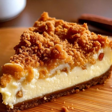 🍏🍰 Apple Crumble Cheesecake 🍏🍰 Craving something decadent? This Apple Crumble Cheesecake is the ultimate dessert, featuring creamy cheesecake, a luscious apple filling, crunchy crumble, and a drizzle of caramel. Perfect for cozy nights or special gatherings! 🛒 Ingredients: Apple Filling: 5 apples, peeled and cored 🍏 ⅔ cup brown sugar 🍬 1 tsp cinnamon 🌱 ½ tsp nutmeg 🌰 2 tbsp lemon juice 🍋 4 tbsp water 💧 ½ cup unsalted butter 🧈 4 tsp cornstarch + water mix 🌾 Crust: 3 cups graham cracker cru... Apple Crumble Cheesecake, Caramel Crumble, Crumble Cheesecake, Crumble Cake, Apple Filling, Creamy Cheesecake, Apple Crumble, Graham Cracker, Graham Crackers