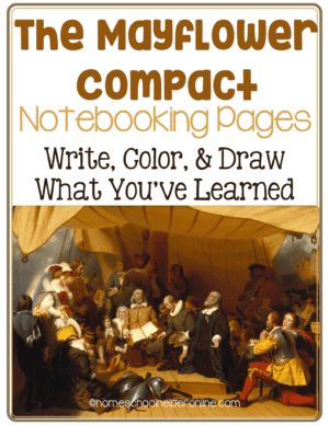 Mayflower Compact Activity, Mayflower Activities For Kids, Mayflower Activities, Homeschool Journal, Mayflower Compact, Notebooking Pages, Plymouth Colony, Year Planning, 3rd Grade Social Studies