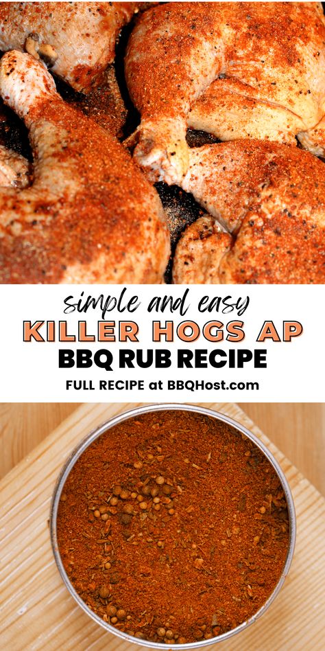 Unleash the BBQ chef within you! Master the Killer Hogs BBQ Rub Recipe and make every meal stand out! This easy homemade BBQ rub yields a delicious, versatile all-purpose BBQ rub perfect for all your barbecue meat recipes. Get ready to level up your BBQ game with a rub that's sure to impress in every dish! 🌟✨ Killer Hogs Rub Recipe, Brazilian Bbq Recipe, Bbq Rubs Homemade, Bbq Dry Rub Recipes, Best Bbq Rub Recipe, Rubs For Meat, Bbq Seasoning Recipe, Homemade Bbq Rub, Ground Beef Stew Recipes