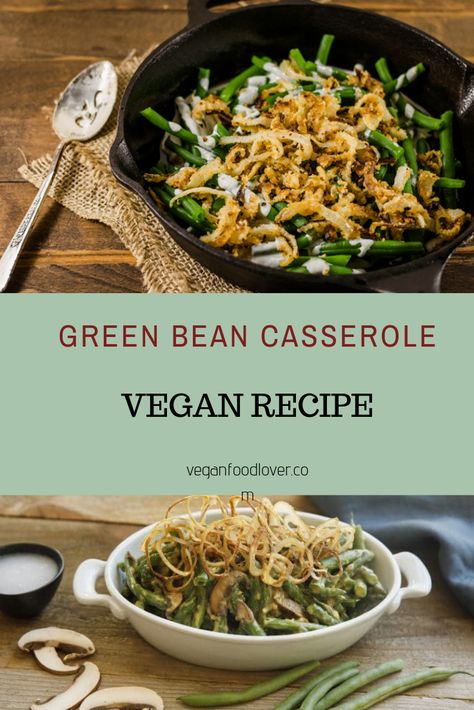 Want to learn how to make a vegan casserole out of green beans? Check out this delicious Vegan Green Bean Casserole recipe. In this article, we'll go over the directions for making this tasty meal, as well as great pairings to pair this dish with. #VeganGreenBeanCasseroleDinners #EasyVeganGreenBeanCasserole Homemade White Sauce, Green Bean Casserole Recipe, Vegan Green Bean Casserole, Produce Recipes, Greenbean Casserole Recipe, Drink Inspiration, Vegan Side Dishes, Holiday Side Dishes, Green Bean Recipes