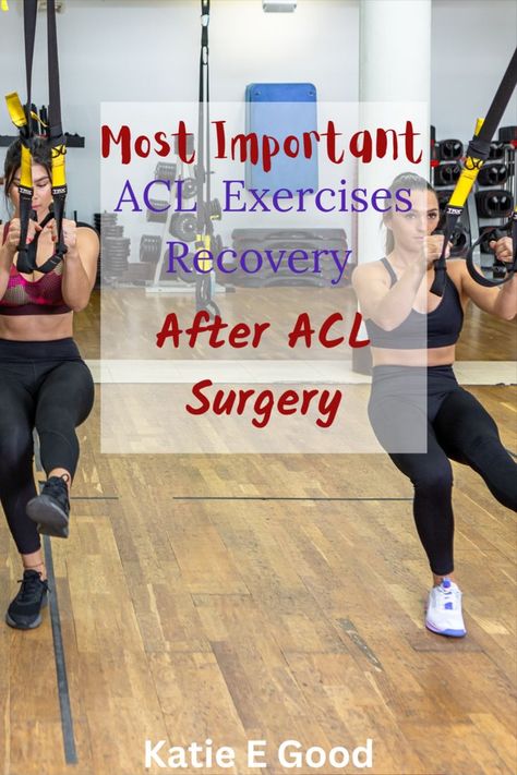 acl exercises recovery Post Knee Surgery Workout, Acl Exercises Recovery, Acl Recovery Exercises Workouts, Post Acl Surgery Workout, Knee Recovery Exercises, Acl Recovery Exercises, Acl Recovery Timeline, Acl Exercises, Meniscus Surgery Recovery