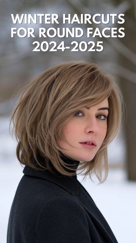 Discover the top winter haircuts for round faces 2024-2025 with 21 stunning ideas. From chic feminine pixie cuts, Asian bob, and French bob to shag, lob, and short tomboy styles, there’s a perfect look for everyone. Whether you want medium length, short hair ideas, or long round face haircuts, find your winter style here!