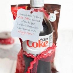 Diet Coke Gift for a Friend + Free Printable Diet Coke Gift, Coke Gifts, Pumpkin Bundt, Friend Valentine Gifts, Smile Gift, Pumpkin Bundt Cake, Bullet Journal Cover Ideas, Boss Gift, 15 Diy