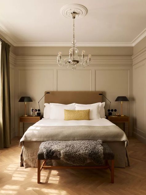 Now you can permanently check-in at our favourite Stockholm hotel - Vogue Scandinavia Cute Hotel Room, French Hotel Room, Westbury House, Edwardian Bedroom, Townhouse Bedroom, Modern Hotel Room, Hotel Bedding, Ett Hem, British Interior