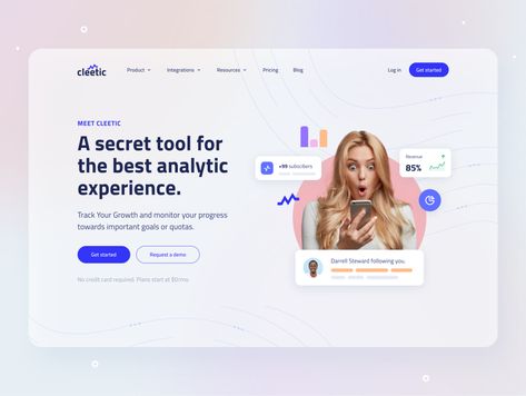 Hero Section Web Design, Ux Design Portfolio, Hero Section, Directory Design, Design Jobs, Crash Course, Website Design Inspiration, Job Opening, Portfolio Website