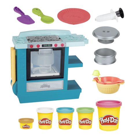 Play-Doh Kitchen Creations Rising Cake Oven Playset Muñeca Baby Alive, Hasbro Play Doh, Play Doh Kitchen, Cake Oven, Disney Frozen Anna, Lego Disney Princess, Fun Arts And Crafts, Kitchen Oven, Girl Toys