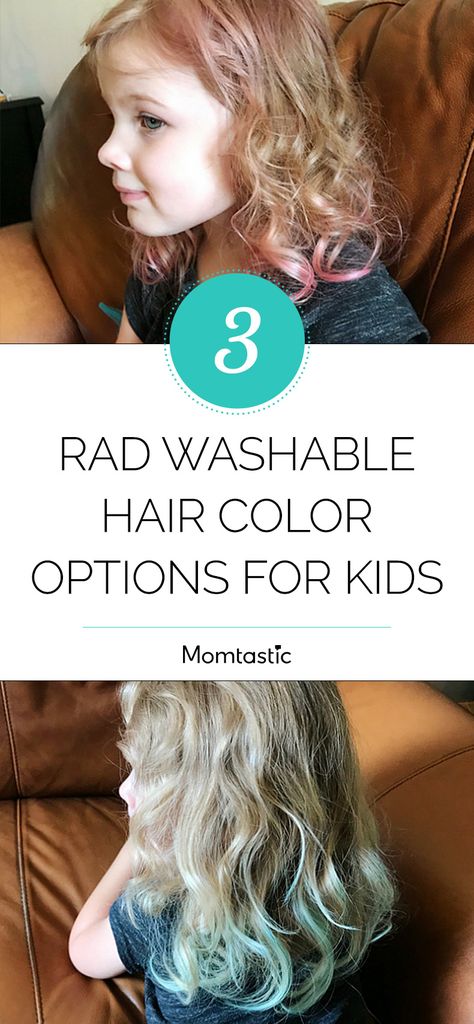 Three ways your kids can rock contemporary hair color. Washable Hair Color For Kids, Hair Dye For Kids, Washable Hair Dye, Safe Hair Dye, Washable Hair Color, Kids Hair Color, Hair Color Tips, Fun Meals, Arts And Crafts Home Decor