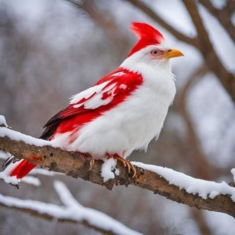 Cool Birds, Most Beautiful Birds, Amazing Birds, Rare Birds, Rare Animals, Cool Animals, Animal Reference, Cardinal Birds, Pretty Animals