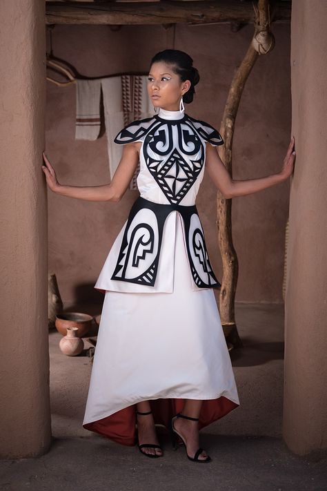 Short Styles For Women, Indigenous Futurism, Indian Remedies, Petite Women Fashion, Southwest Aesthetic, Acoma Pueblo, Native Fashion, Southwest Region, Conceptual Fashion