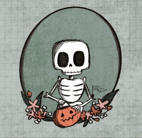 Skeleton Doodle, Skeleton Cute, Skeletal Structure, Digital Doodles, Skeleton Artwork, Pen Art Work, Skeleton Drawings, Skeleton Illustration, Shrink Art