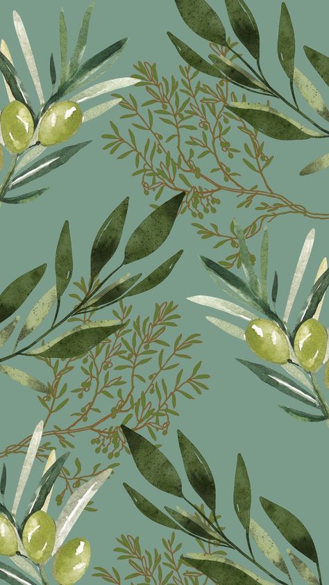 Botanical wallpaper Olive Wallpaper Iphone Green, Olive Background Wallpapers, Olive Green Aesthetic Wallpaper Vintage, Olive Astethic, Olive Tree Aesthetic Wallpaper, Olive Background Aesthetic, Olive Wallpaper Aesthetic, Olive Tree Background, Olive Aesthetic Wallpaper