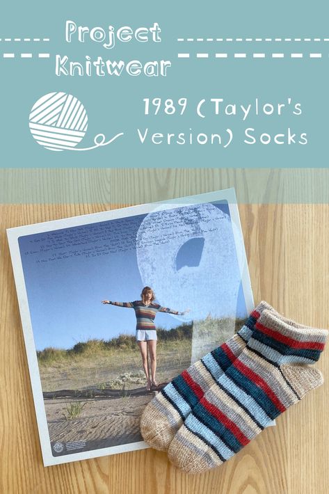 Taylor Swift-inspired ankle socks with a folded hem, shadow wrap heel & rounded toe 🧦🧶☀️🌊✨ Yarn: 1989 (LV) from TinyHumanKnits (https://www.etsy.com/shop/TinyHumanKnits) Shadow Wrap Sock Heel, Sock Heel, Provisional Cast On, Baking Basics, Wrap Shorts, Big Cakes, Knitted Socks, Mini Skein, Socks And Heels