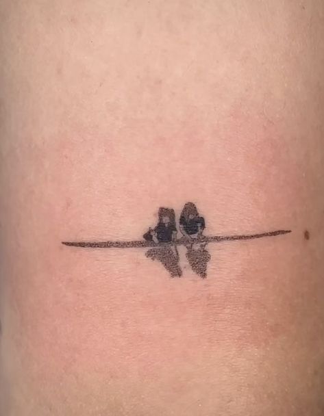 Small Rock Tattoo, Minimal Sea Turtle Tattoo, Matching Nature Tattoos Best Friends, Childhood Memory Tattoo, Sisters Tatoos Ideas, Two Bears Tattoo, Lake Michigan Tattoo, Tiny Memorial Tattoo, Coast Tattoo Ideas