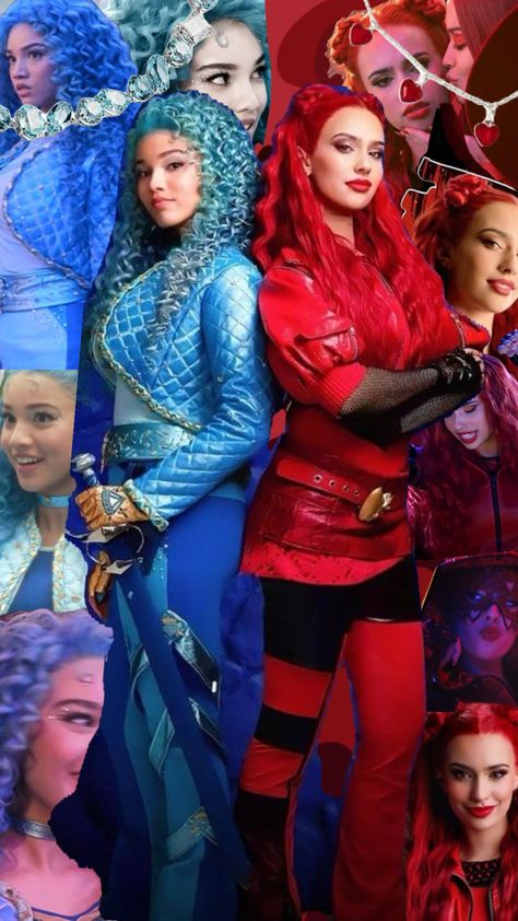 #descendants4#riseofred￼ Disney Descendants Cast, Descendants Pictures, Disney Descendants Movie, Descendants Characters, Disney Channel Movies, Descendants Cast, Disney Descendants, Shopping World, Dove Cameron