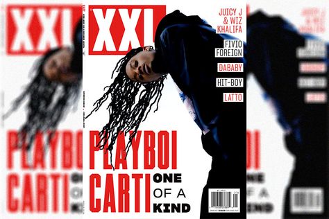 Playboi Carti Covers XXL Magazine's Spring 2022 Issue - XXL Hit Boy, Tech N9ne, Denzel Curry, Jason Lee, Pink Sweat, Juicy J, Wiz Khalifa, Iggy Azalea, Lil Uzi Vert