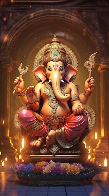 Photo ganesha vigneshwara vinayaka lord ... | Premium Photo #Freepik #photo #lord-ganesh #lord-ganesha #ganesh #indian-god Gods Images, Photos Of Ganesha, Ganesha God, Ganesh Tattoo, Shiva Sketch, Ganesh Ji Images, Hand Art Kids, Gods Goddesses, Shri Ganesh Images