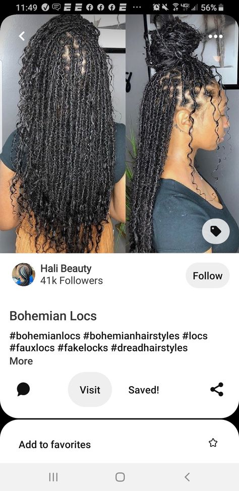 Bohemian Goddess Faux Locs Hairstyles, Distressed Bohemian Locs, Soft Bohemian Locs, Small Bohemian Locs, Boho Soft Locs With Curls, Goddess Soft Locs With Curls, Soft Locks With Curls, Faux Locs Styles Goddess, Boho Locs With Curls