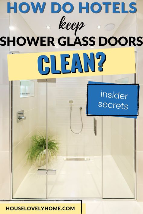 Clean Glass Shower Doors, Cleaning Glass Shower Doors, Glass Shower Door Cleaner, Diy Shower Door, Shower Door Cleaner, Clear Shower Door, Cleaning Shower Glass, Shower Cleaning Hacks, Shower Door Seal