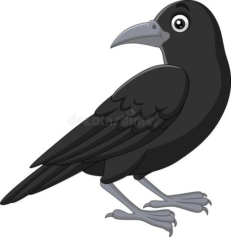 Cute Crow Drawing, Crow Cartoon, Cartoon Crow, Crow Clipart, Crow Drawing, Crow Pictures, Crow Images, Crows Drawing, Canadian Animals