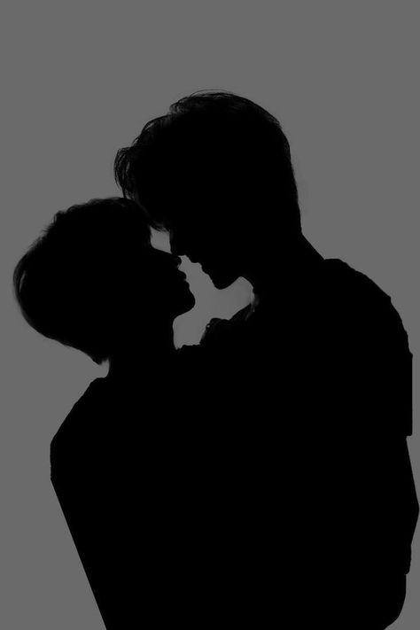 Kissing Silhouette, Couple Shadow, Spirit Fanfic, Boy Silhouette, Wattpad Book Covers, Couple Silhouette, Silhouette Photography, Aesthetic Couple, Gay Aesthetic