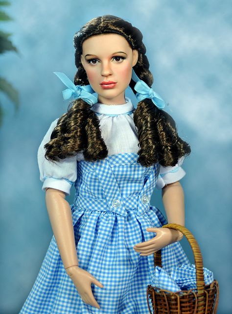 Wizard of Oz Dorothy Celebrity Barbie Dolls, Dorothy Wizard Of Oz, Dorothy Gale, The Wonderful Wizard Of Oz, The Wizard Of Oz, Judy Garland, Jason Todd, Doll Repaint, The Wizard