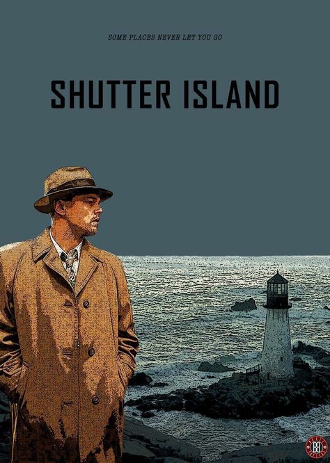 Shutter Island Movie, Island Movies, Shutter Island, Classic Films Posters, Film Posters Art, Iconic Movie Posters, Movie Artwork, Best Movie Posters, Film Posters Minimalist