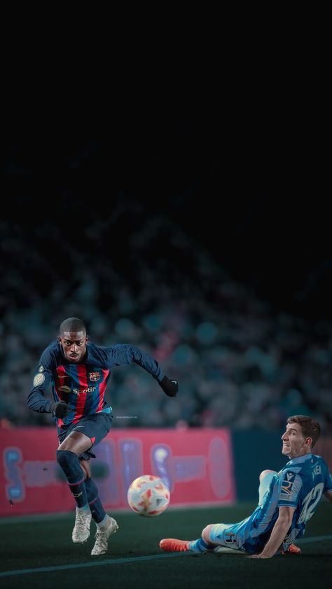 Ousmane Dembele Wallpaper, Dembele Wallpaper, Football Edits, Football Players Images, Football Photos, Colorful Drawings, Fc Barcelona, Football Players, Barcelona